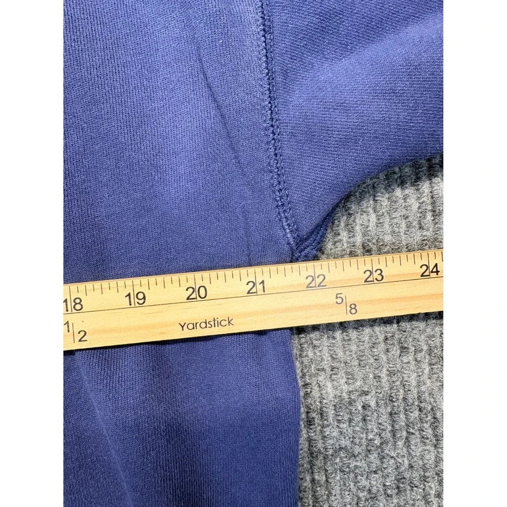 Adidas Originals Mens Blue Double Logo Piping Crewneck Sweatshirt Size S